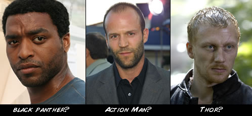 &iquest;Black Panther, Action Man y Thor?